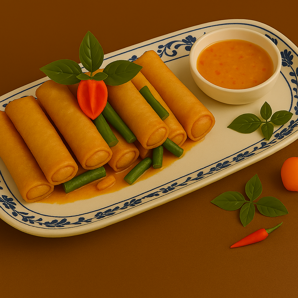 (T) Mini Vegetable Spring Rolls