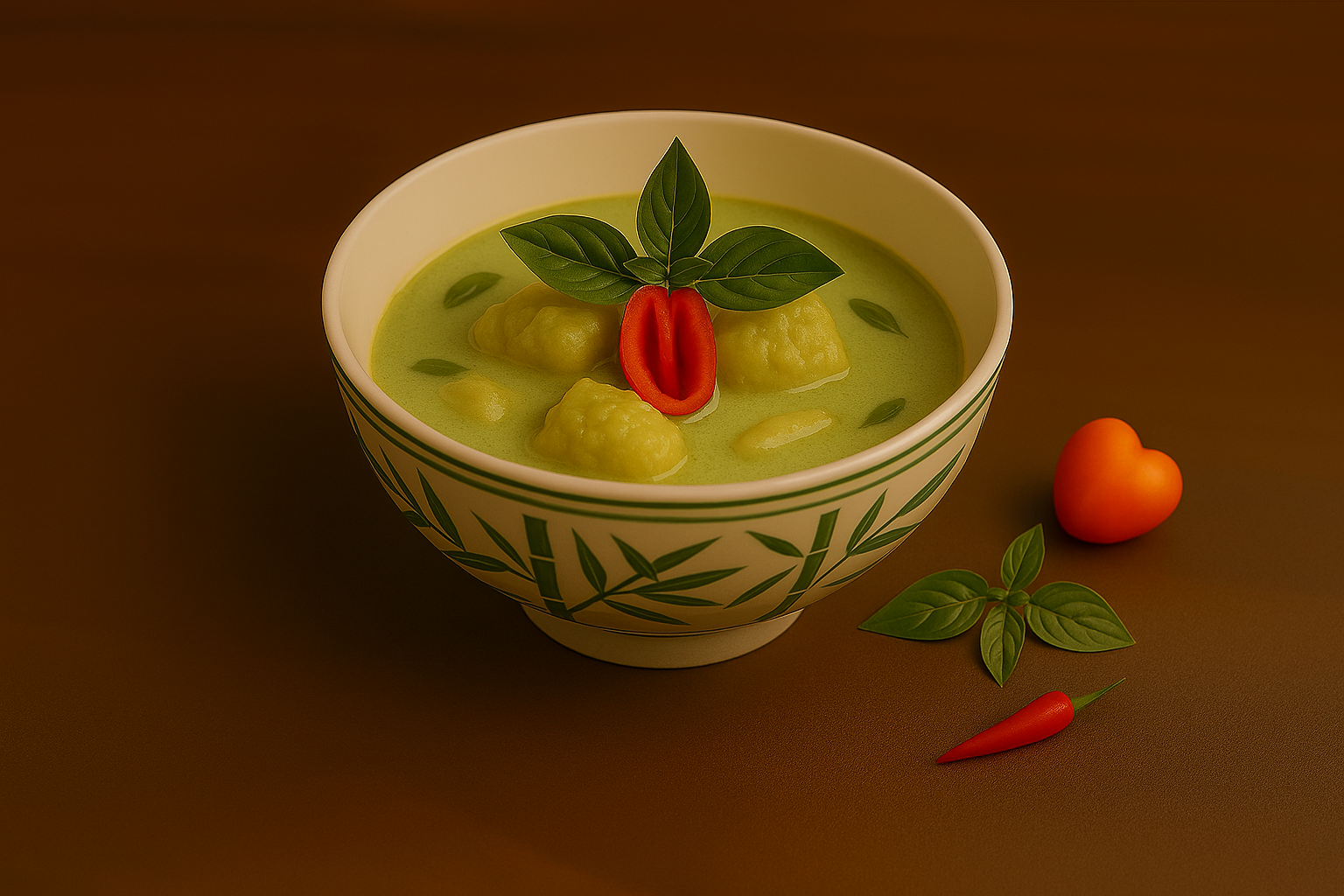 (T) Chicken Green Curry